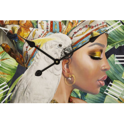 Kloé la Raffinée – Orologio da Parete Moderno 60x4,5x60 cm