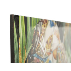 Kloé la Raffinée – Horloge Murale Moderne 60x4,5x60 cm