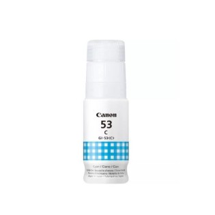 Bouteille d'encre - CANON - GI-53C - Cyan - Compatibilité PIXMA G650 et G550 - (4673C001)