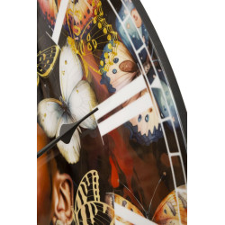 Kourt l’Élégante – Horloge Murale Moderne Ø60x4,5 cm