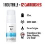 Bouteille d'encre - CANON - GI-53C - Cyan - Compatibilité PIXMA G650 et G550 - (4673C001)