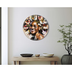 Kourt l’Élégante – Reloj de Pared Moderno Ø60x4,5 cm