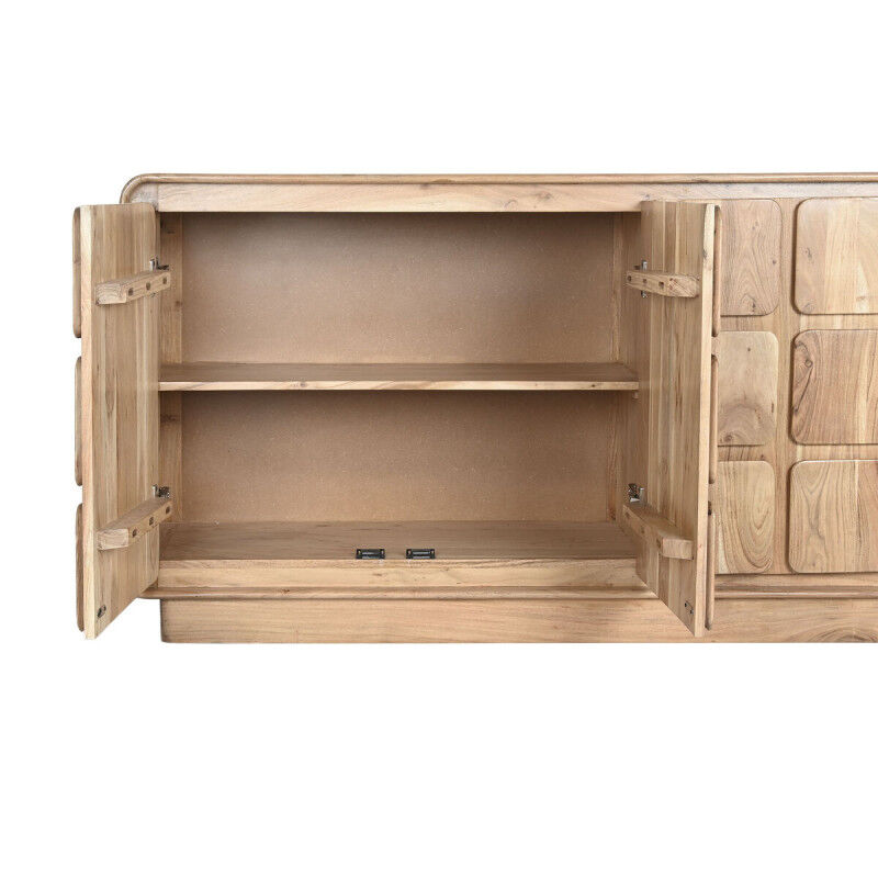 Buffet Home ESPRIT Naturel Acacia Bois MDF 180 x 40 x 80 cm