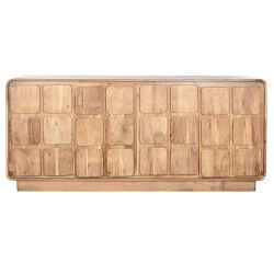Buffet Home ESPRIT Naturel Acacia Bois MDF 180 x 40 x 80 cm