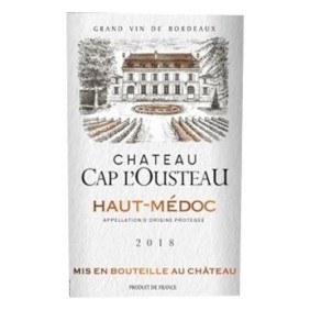 Château Cap l'Ousteau 2018/2020 Haut-Médoc - Vin rouge de Bordeaux