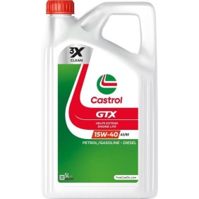 Huile moteur - CASTROL - GTX 15W-40 A3/B3 - 5L