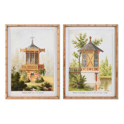 Cadre DKD Home Decor Sapin...