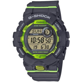 Montre en résine CASIO G-SHOCK Gris - Quartz - Verre minéral - Digital - Adulte - Ronde