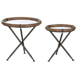 Jeu de 2 tables Home ESPRIT...