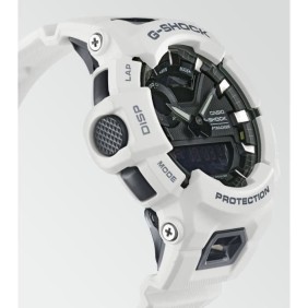 CASIO Montre G-SHOCK - Résistante aux chocs - Multifonctions - Blanc