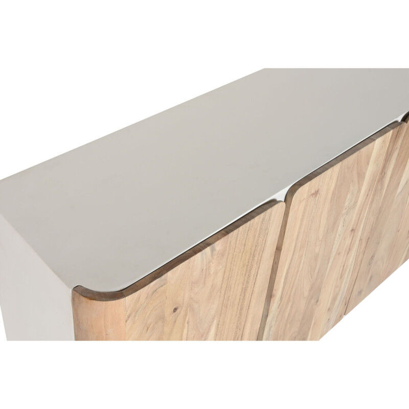 Buffet Home ESPRIT Blanc Naturel Acacia Bois de manguier 170 x 40 x 80 cm