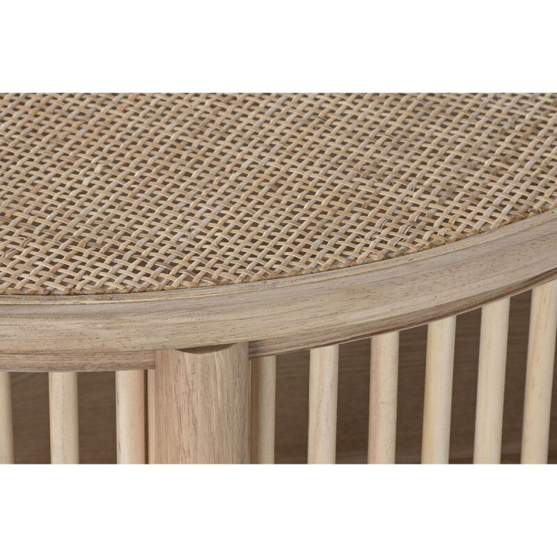 Table Basse Home ESPRIT Naturel Bois d'épicéa 75 x 75 x 49 cm