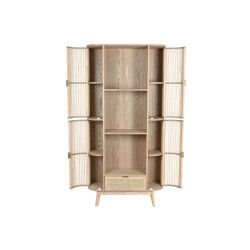 Étagère Home ESPRIT Naturel Rotin Sapin 88 x 36 x 180 cm
