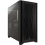 Boîtier PC Gaming - CORSAIR - 4000D Airflow - Moyen Tour - Verre trempé - Noir (CC9011200WW)