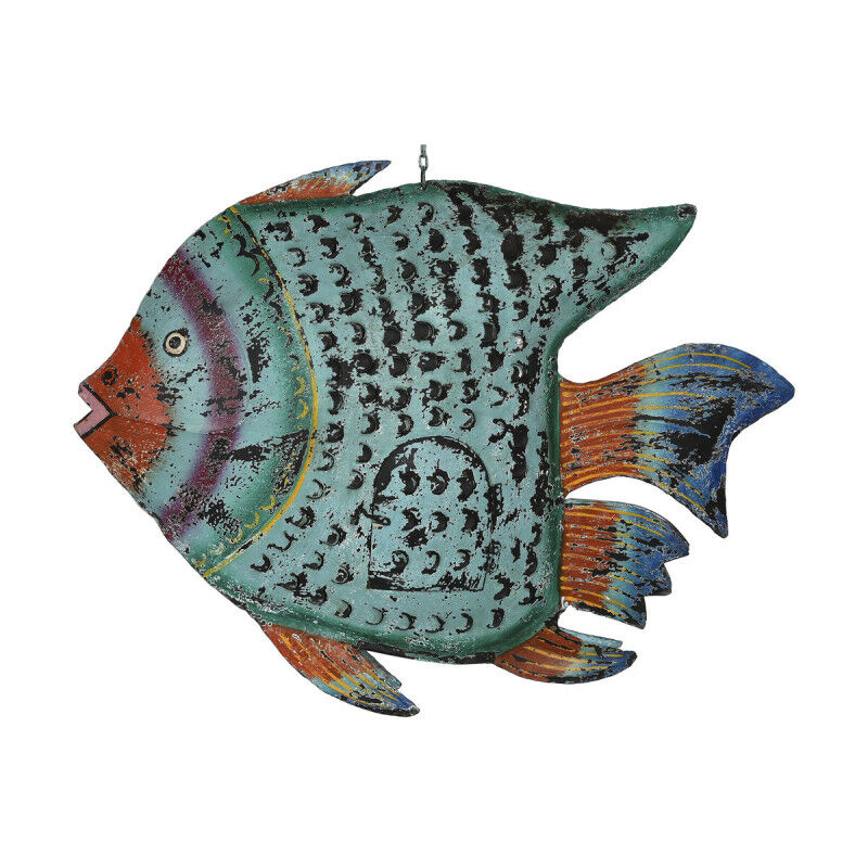 Figurine Décorative Home ESPRIT Multicouleur Poisson 108 X 16 X 80 cm