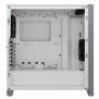 CORSAIR Boîtier PC 4000D Airflow - Moyen Tour - Verre trempé - Blanc (CC9011201WW)