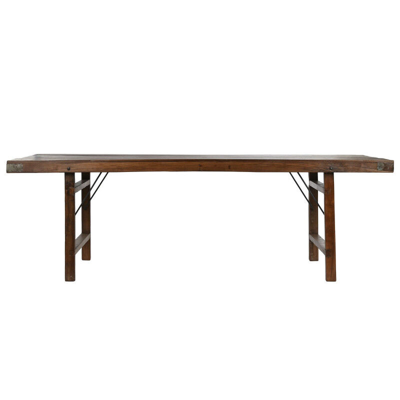 Table Piable Home ESPRIT Naturel Bois Recyclé 240 x 90 x 77 cm