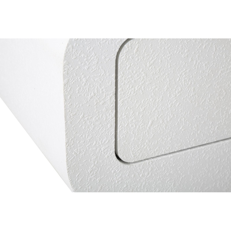 Console Venus – MDF et métal blanc et or 110x40x80 cm