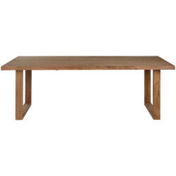Table de Salle à Manger Home ESPRIT bois de teck 220 x 100 x 76 cm