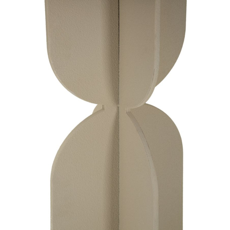 Console Dune – Métal crème 120x40x75,5 cm