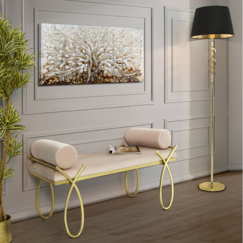 Glam Banc Ribbon Rose – Charme Sublime 112,5x49x53