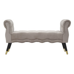 Glam Banc Paris Grigia & Or – Allure Distinctive 120x40x60