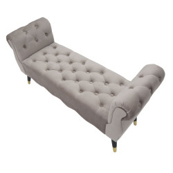 Glam Banc Paris Grigia & Or – Allure Distinctive 120x40x60