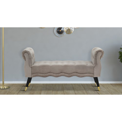 Glam Banc Paris Grigia & Or – Allure Distinctive 120x40x60