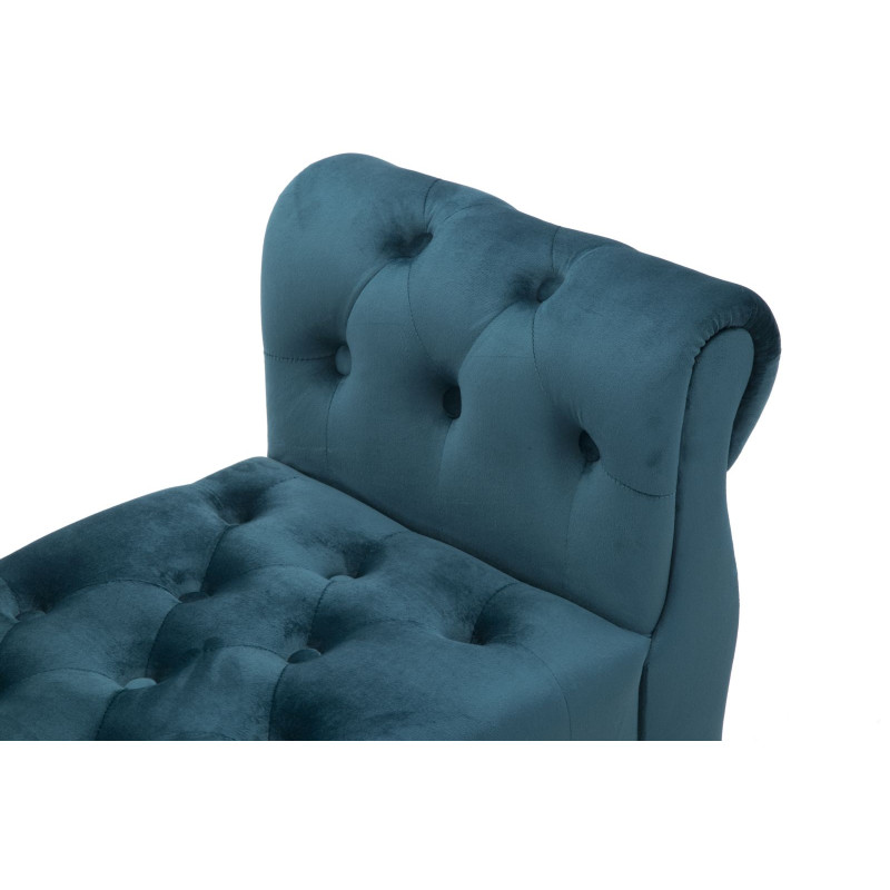 Glam Banc Paris Bleu & Or – Splendeur Royale 120x40x60