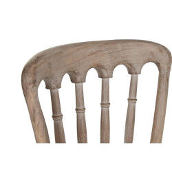 Chaise de Salle à Manger Home ESPRIT Marron Clair Rotin Sapin 45 x 48 x 92 cm