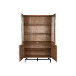 Présentoir Home ESPRIT Verre Acacia 118 x 45 x 194 cm