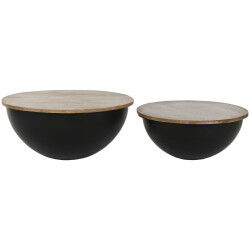 Jeu de 2 tables Home ESPRIT...