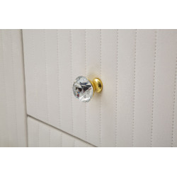 Buffet Montpellier Crème – Élégance Française 120 x 40 x 85 cm