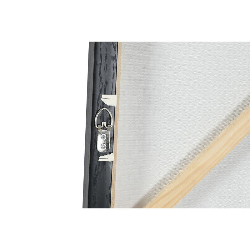 Cadre DKD Home Decor Blanc Noir Gris Doré Eléphant Colonial 100 x 4 x 140 cm (2 Unités)