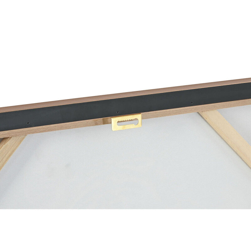 Cadre Home ESPRIT Beige Gris Eléphant Colonial Paillettes 150 x 4 x 50 cm (2 Unités)