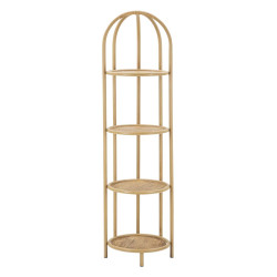 Boho Chic Étagère d’Angle Panama – Liberté Stylée 40x38x150