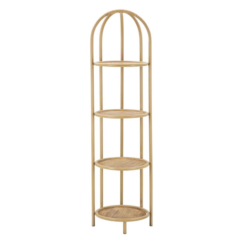 Boho Chic Étagère d’Angle Panama – Liberté Stylée 40x38x150