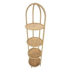 Boho Chic Étagère d’Angle Panama – Liberté Stylée 40x38x150