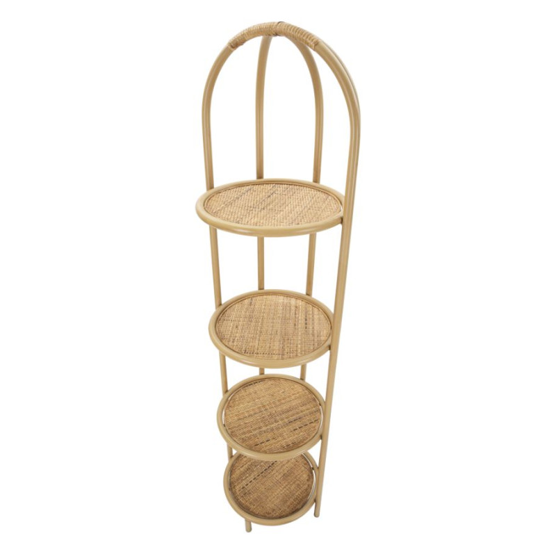 Boho Chic Étagère d’Angle Panama – Liberté Stylée 40x38x150