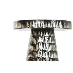 Table d'appoint Home ESPRIT Noir Doré 40 x 40 x 48 cm