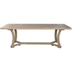 Table de Salle à Manger Home ESPRIT Naturel Bois 240 x 100 x 76 cm