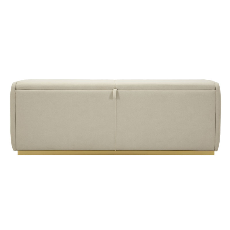 Banc Coffre Beauty – Charme Raffiné 130 x 45 x 45 cm