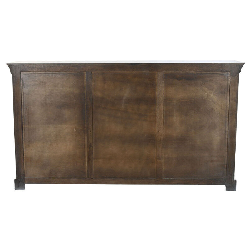 Buffet Home ESPRIT Blanc Verre Bois de manguier 180 x 40 x 100 cm