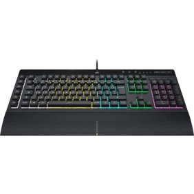 Clavier Gamer - AZERTY - CORSAIR - K55 RGB Pro - Numérique - Dôme en caoutchouc - RGB 5 Zones - (CH-9226765-FR)