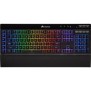 CORSAIR Clavier Gamer Membrane K57 RGB - Sans fil - Rétroéclairé RGB LED - Noir  - AZERTY (CH-925C015-FR)