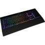 CORSAIR Clavier Gamer Membrane K57 RGB - Sans fil - Rétroéclairé RGB LED - Noir  - AZERTY (CH-925C015-FR)