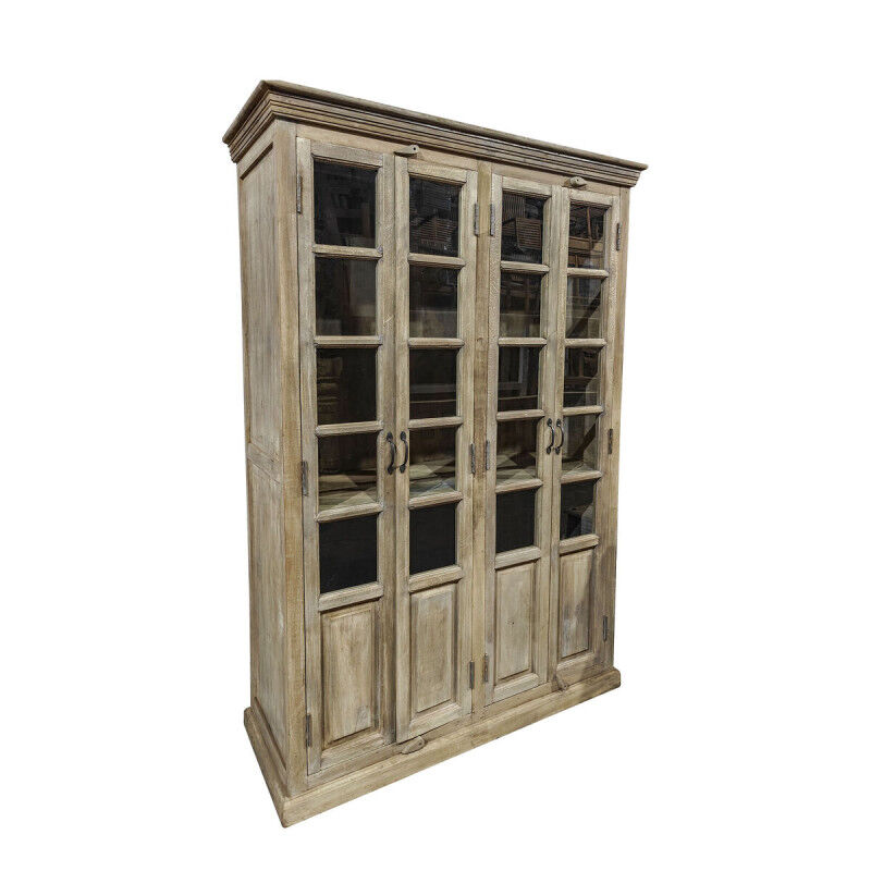 Présentoir Home ESPRIT Blanc Bois de manguier 135 x 50 x 210 cm
