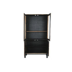 Présentoir Home ESPRIT Marron Noir Teck Acacia 100 x 40 x 185 cm