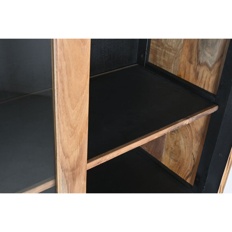 Présentoir Home ESPRIT Marron Noir Teck Acacia 100 x 40 x 185 cm