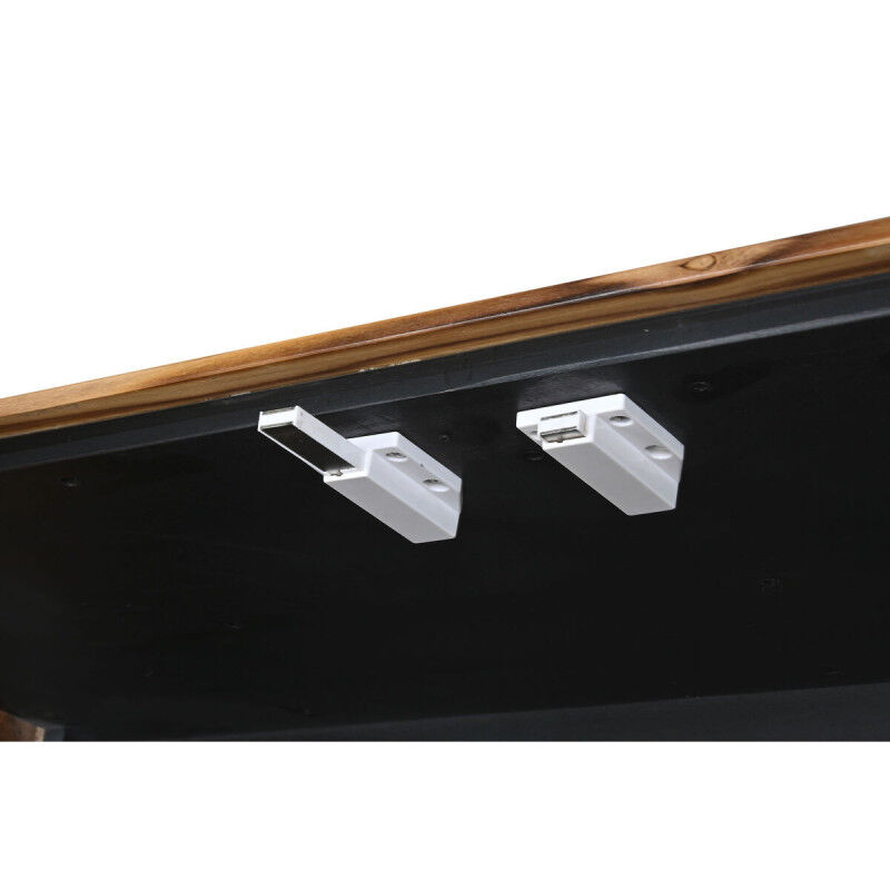 Présentoir Home ESPRIT Marron Noir Teck Acacia 100 x 40 x 185 cm